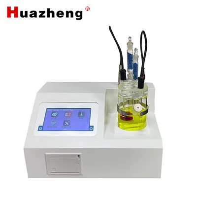 בודק לחות עקבות שמן שנאי נייד Huazheng